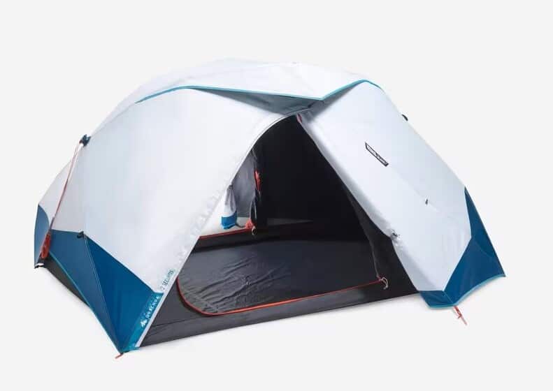 Quechua 2 Seconds Easy Fresh & Black