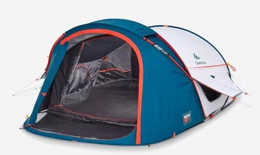 Quechua 2 Seconds Fresh & Black XL