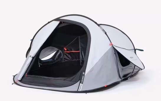 Quechua 2 Seconds Fresh & Black