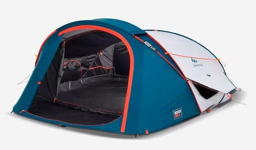 Quechua 2 Seconds XL Fresh & Black Decathlon verduisterde tent