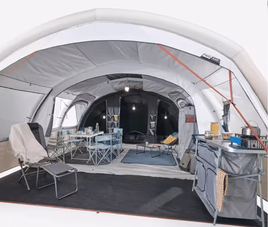 Quechua verduisterende familietent